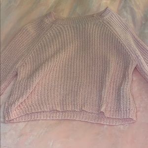 Forever 21 size M pink sweater